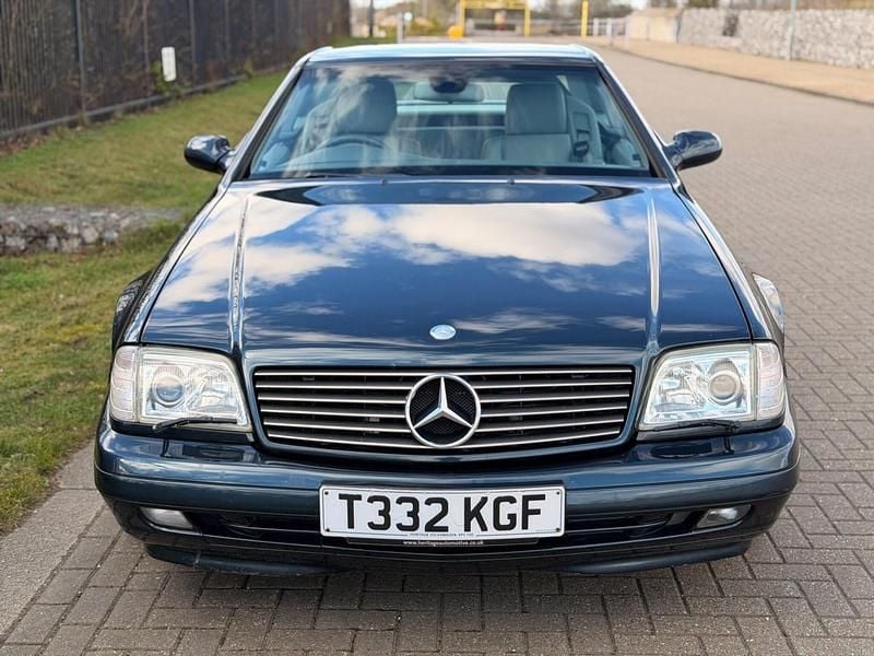 Used Mercedes SL320 1999 Blue Cabriolet