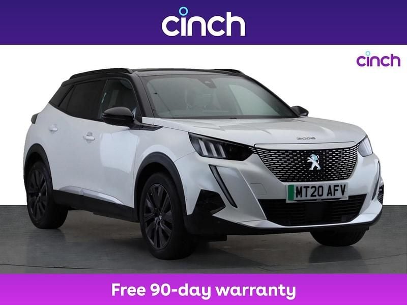 White Used 2020 Peugeot e-2008 GTi SUV | £11,299 (Fair price) - Image 1/3