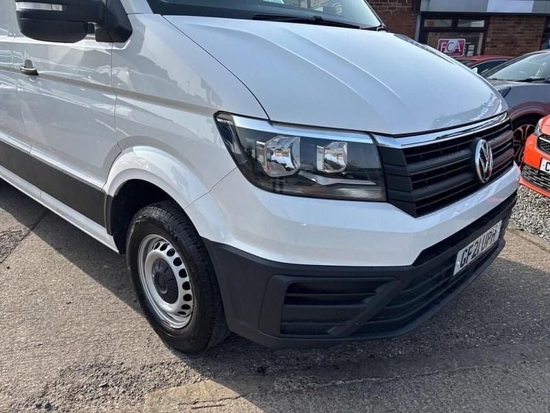 Used VW Crafter Trendline 138 HP (101 kW) 2021 White Van