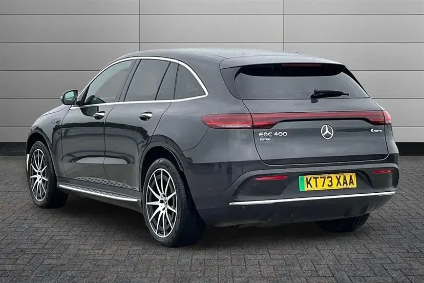 Used Mercedes EQC400 AMG line 300 kW (408 HP) 2023 Grey SUV