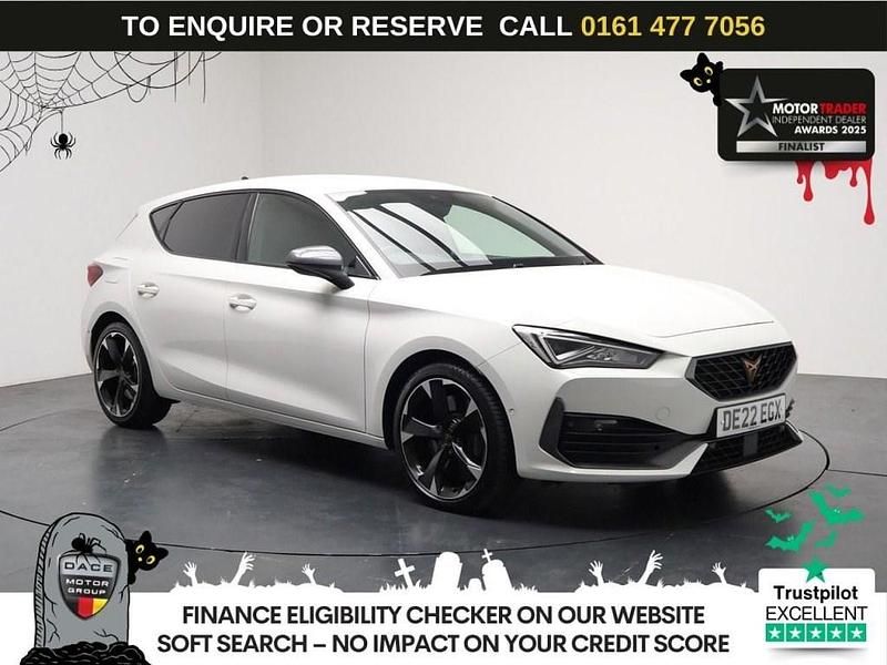 White Used 2022 Cupra Leon VZ1 Hatchback | £21,480 (Fair price) - Image 1/3