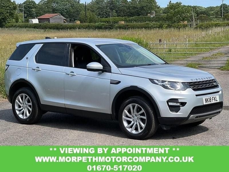 Silver Used 2018 Land Rover Discovery Sport SE SUV | £11,995 (Good price) - Image 1/4