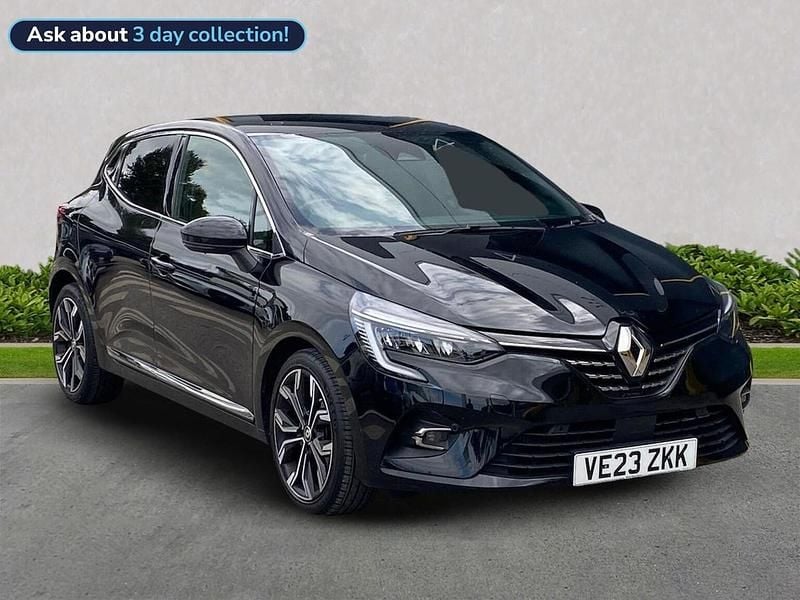 Black Used 2023 Renault Clio V Techno Hatchback | £12,599 (Fair price) - Image 1/4