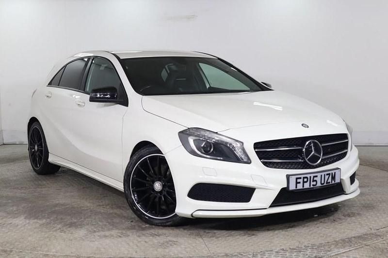 White Used 2015 Mercedes A200 AMG Hatchback | £8,875 (Good price) - Image 1/1