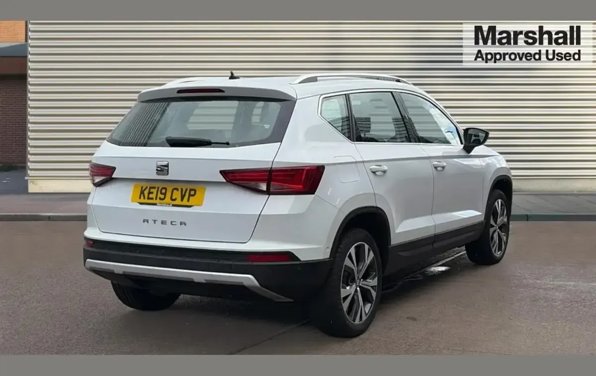 Used Seat Ateca SE Technology 115 HP (84 kW) 2019 White SUV
