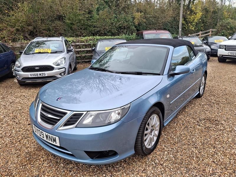 Used Saab 9-3 Cabriolet Linear 150 HP (110 kW) 2009 Ice blue metallic Cabriolet