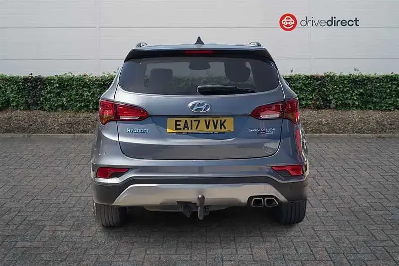 Used Hyundai Santa Fe Premium 200 HP (147 kW) 2017 Silver SUV