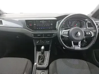 Used VW Polo R-line 110 HP (80 kW) 2021 Black Hatchback