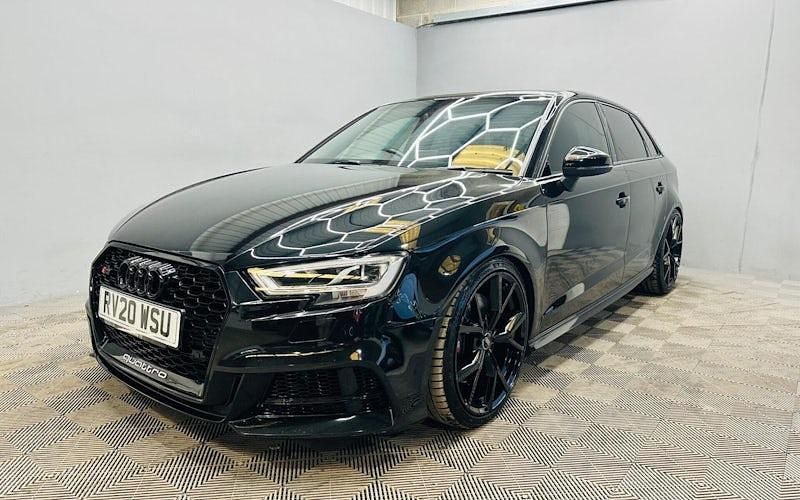 Used Audi S3 Sportback Black Edition 400 HP (294 kW) 2019 Black Hatchback