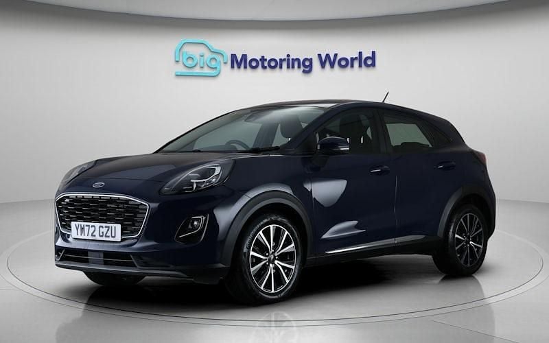Begagnad Ford Puma Titanium 125 HK (91 kW) 2023 Blå SUV