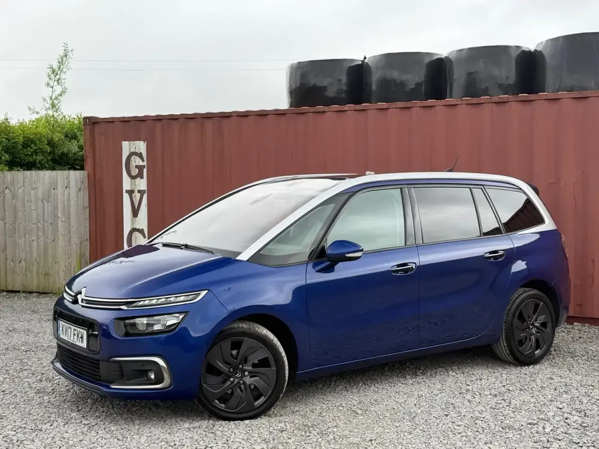 Usado Citroën Grand C4 Picasso Flair 2017 Azul Monovolume