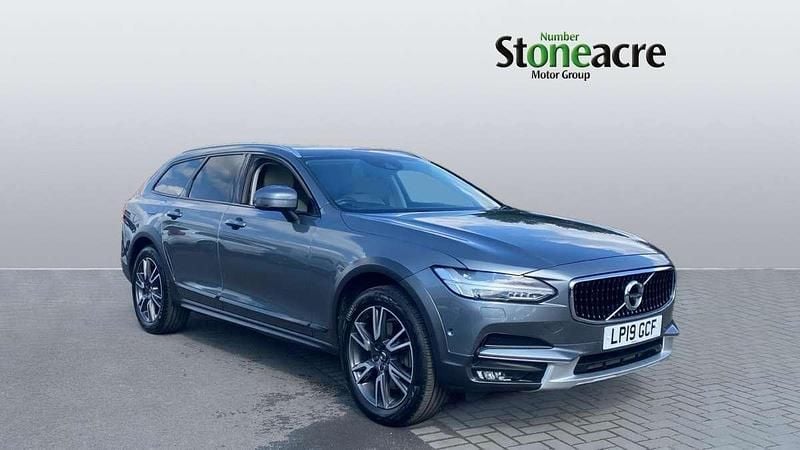 Grey Used 2019 Volvo V90 CC Pro Estate | £25,290 (Fair price) - Image 1/4