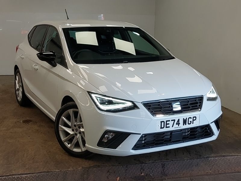 White Used 2024 Seat Ibiza FR Hatchback | £17,698 (A bit pricey) - Image 1/4