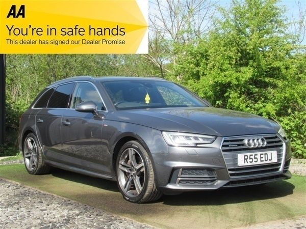 Grey Used 2017 Audi A4 S-Line Estate | £13,490 (Fair price) - Image 1/1