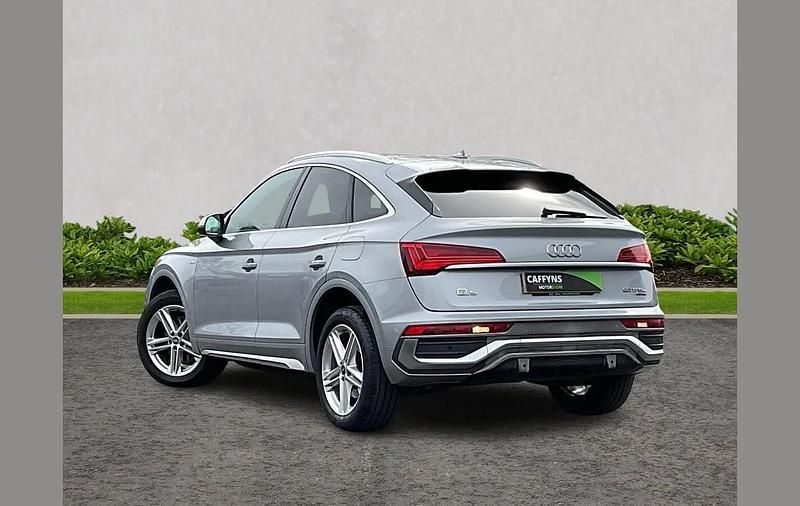 Used Audi Q5 Sportback S-Line 295 HP (216 kW) 2021 Silver SUV
