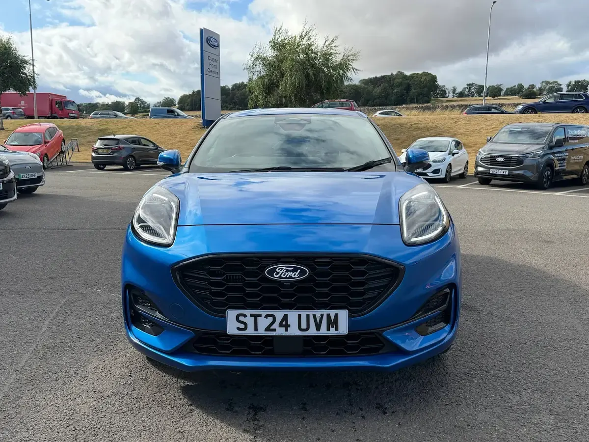 Used Ford Puma ST-Line X 125 HP (91 kW) 2024 Desert island blue SUV