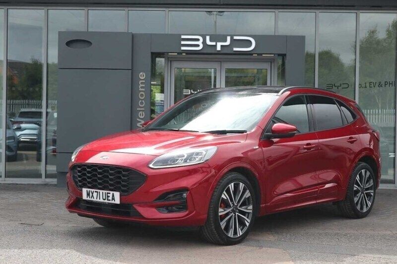 Red Used 2021 Ford Kuga ST-Line X SUV | £20,993 (Fair price) - Image 1/1