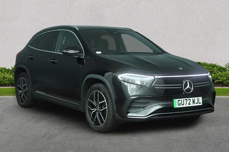 Black Used 2022 Mercedes EQA250+ AMG Line Premium SUV | £24,299 (Fair price) - Image 1/4