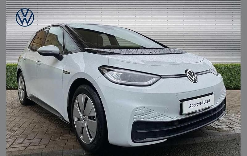 Used VW ID.3 Pro Performance 150 kW (204 HP) 2020 White Hatchback