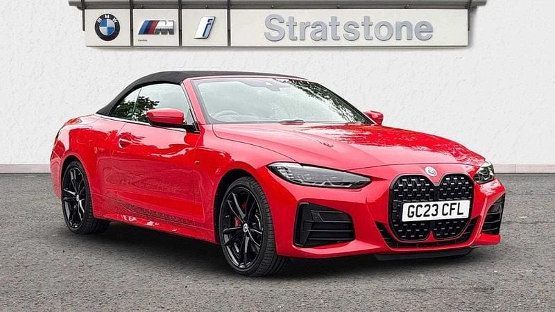 Red Used 2023 BMW M440 M Sport Sedan | £41,995 (Fair price) - Image 1/3
