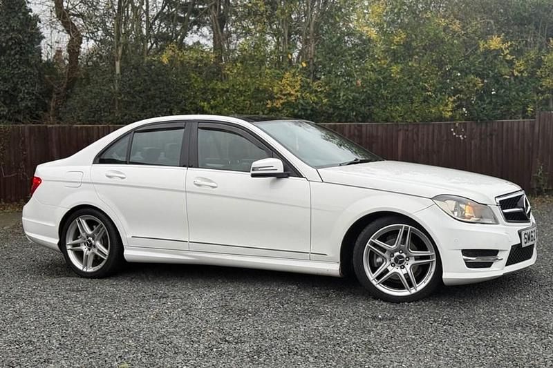 White Used 2012 Mercedes C250 AMG Sedan | £4,995 (Fair price) - Image 1/1