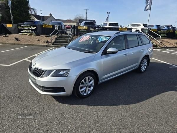 Used Skoda Octavia 110 HP (80 kW) 2019 Silver Estate