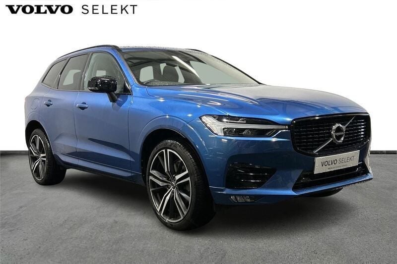 Blue Used 2021 Volvo XC60 R-Design SUV | £30,750 (Fair price) - Image 1/3