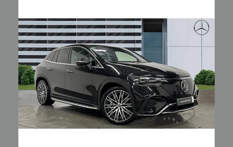 Used Mercedes EQE500 AMG line 300 kW (408 HP) 2024 Black Sedan