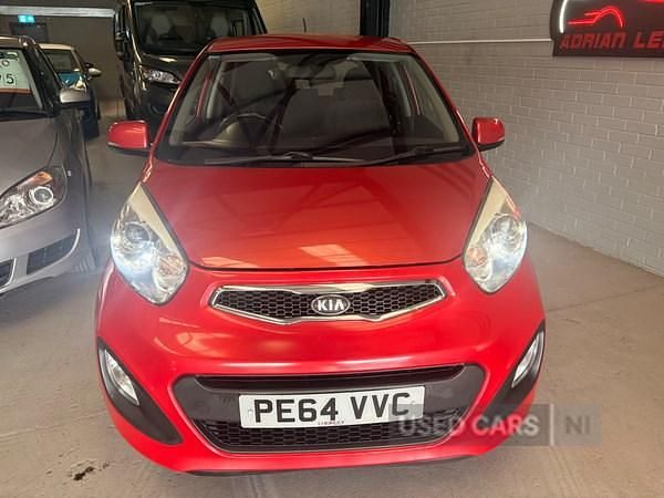 Used Kia Picanto 84 HP (61 kW) 2014 Red Hatchback