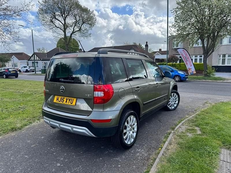 Used Skoda Yeti SE 2015 Green SUV