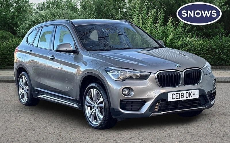Used BMW X1 Sport Line 190 HP (139 kW) 2018 Silver SUV
