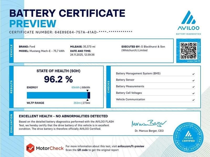 Used Ford Mustang Standard Range 269 HP (197 kW) 2023 Red Hatchback