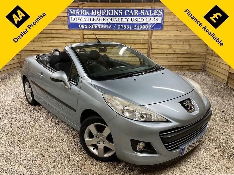 Blue Used 2011 Peugeot 207 Sport Cabriolet | £5,995 - Image 1/3