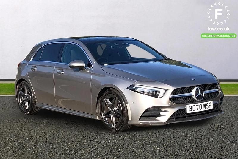 Used Mercedes A180 AMG Line Premium Plus 2020 Silver Hatchback