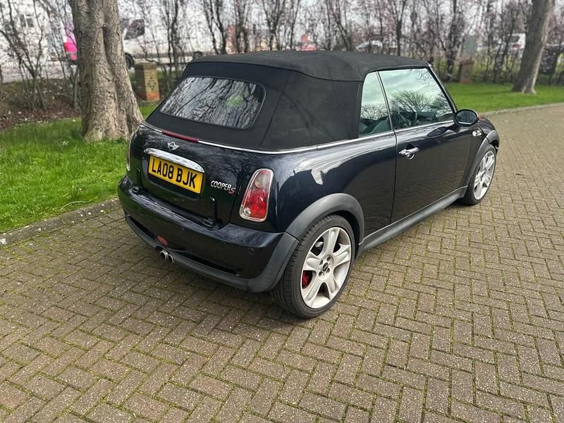 Used Mini Cooper S Cabriolet 2008 Black Cabriolet