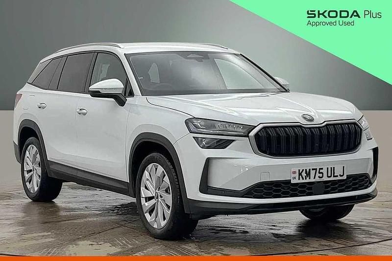 Used Skoda Kodiaq SE L 110 HP (80 kW) 2025 Moon white metallic SUV