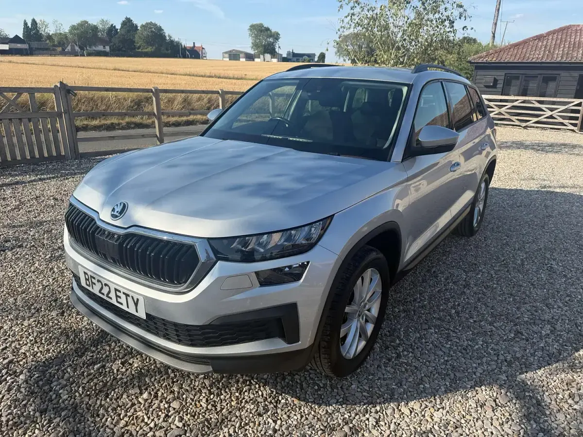 Used Skoda Kodiaq SE 142 HP (104 kW) 2022 Silver SUV