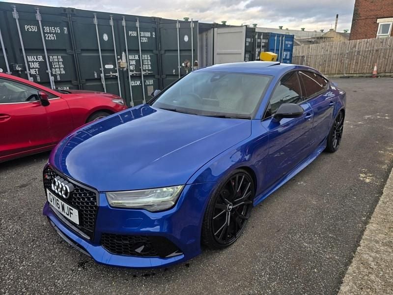 Used Audi RS7 2016 Blue Hatchback