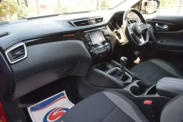 Used Nissan Qashqai Acenta Premium 2021 Red SUV