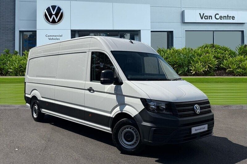 White New 2025 VW Crafter Van | £29,991 - Image 1/4