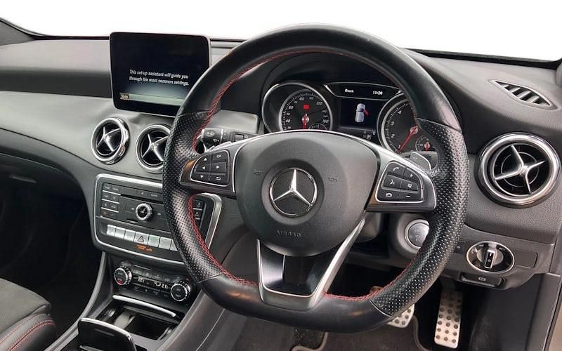 Used Mercedes GLA180 AMG line 122 HP (89 kW) 2019 Grey SUV