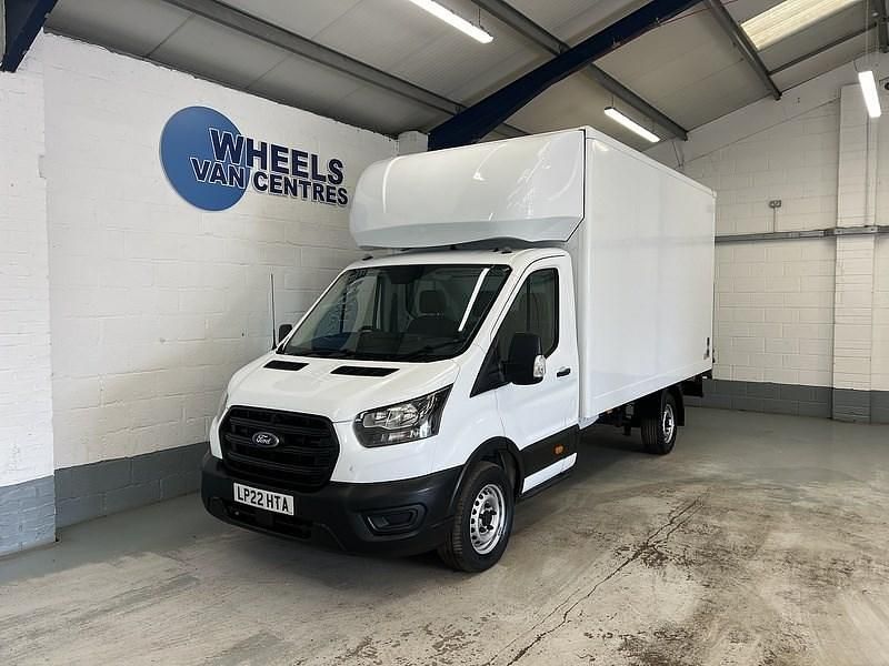 Used Ford Transit 130 HP (95 kW) 2022 White Cabriolet