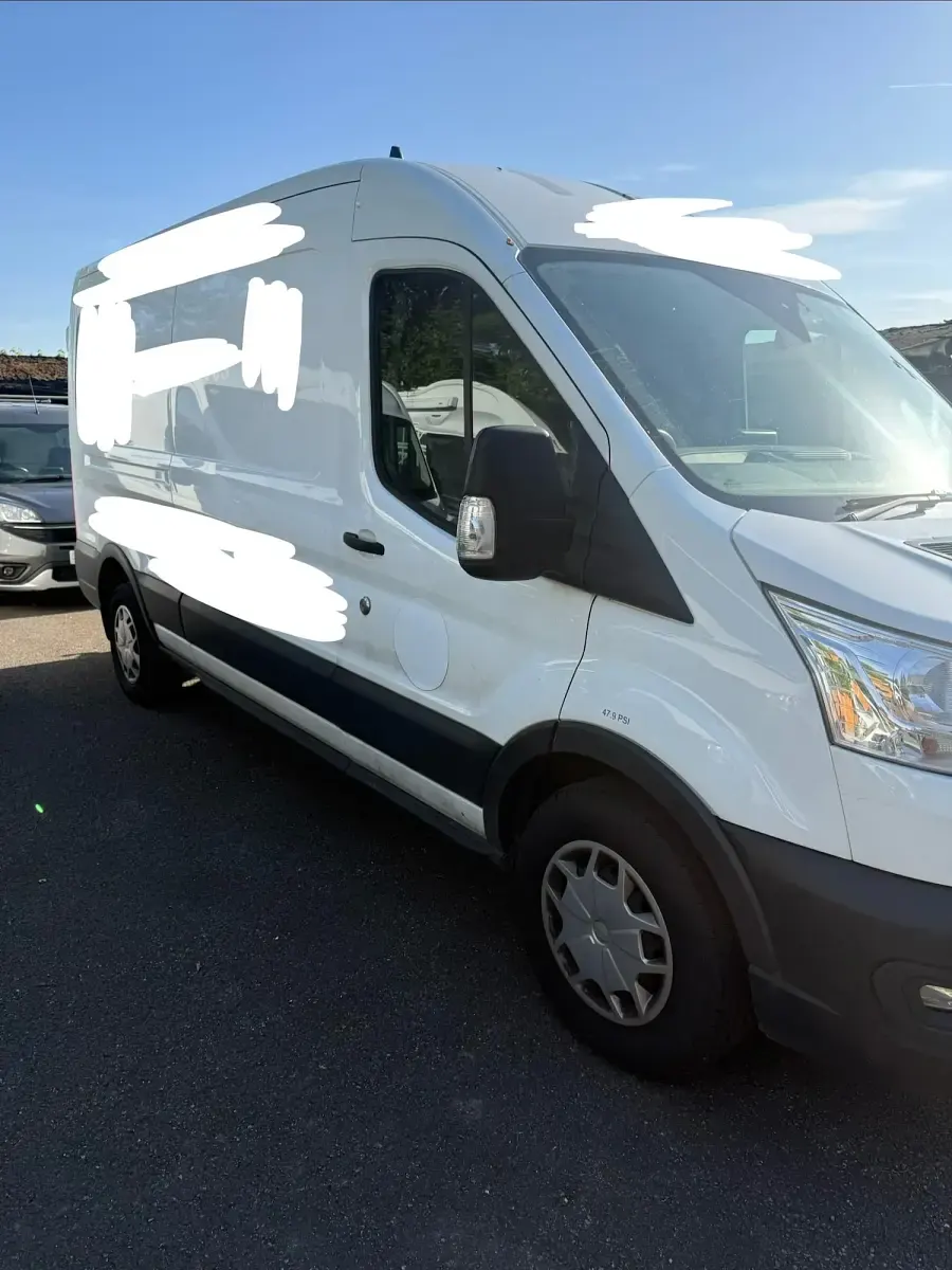 Used Ford Transit Trend 130 HP (95 kW) 2019 White Van