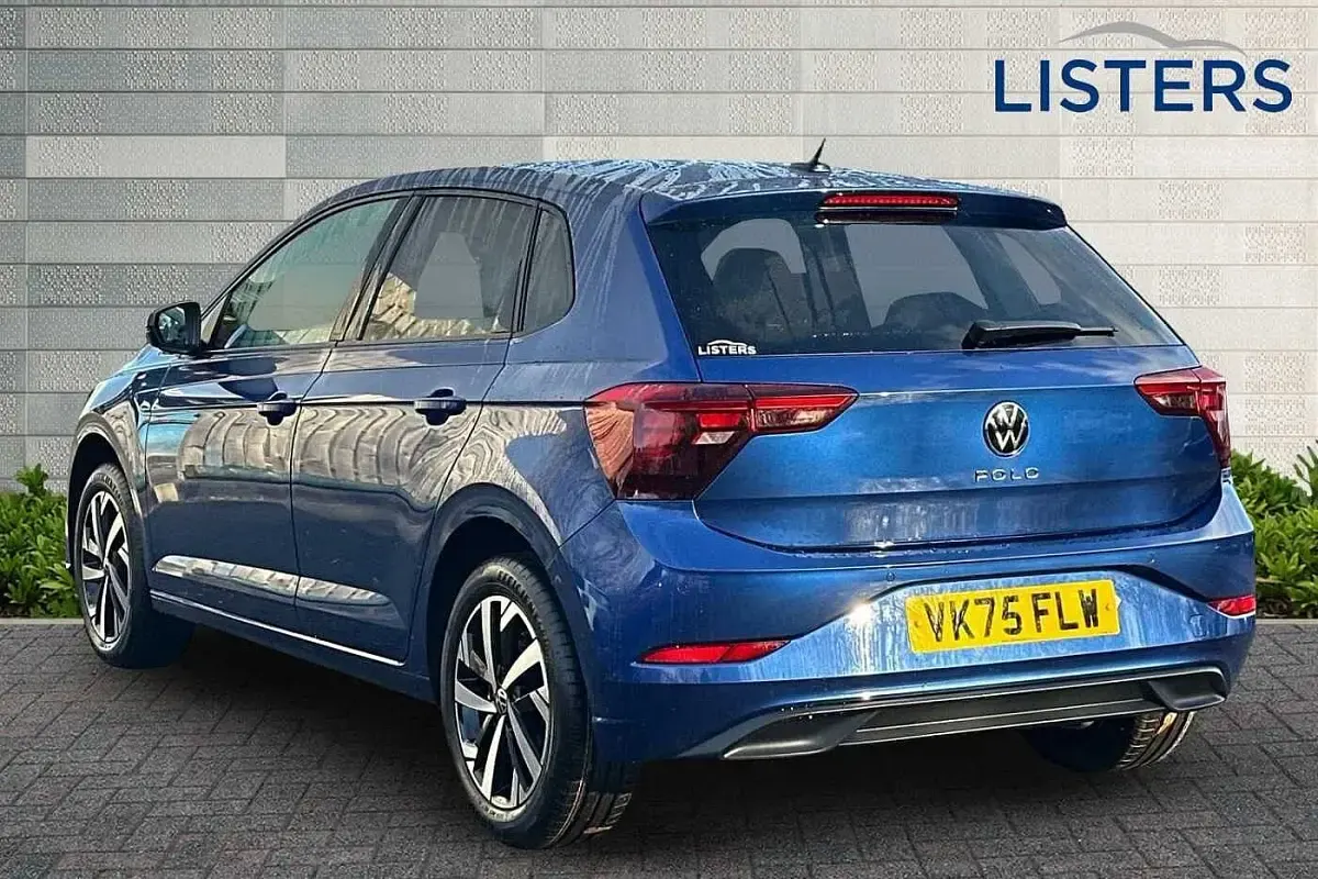 Used VW Polo Match 95 HP (69 kW) 2025 Reef blue Hatchback