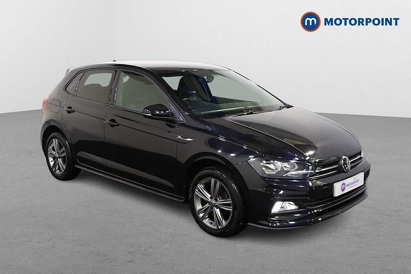 Black Used 2021 VW Polo R-line Hatchback | £14,649 (A bit pricey) - Image 1/4