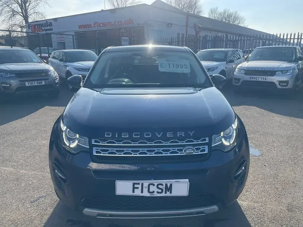 Used Land Rover Discovery 4 HSE 180 HP (132 kW) 2016 Blue SUV