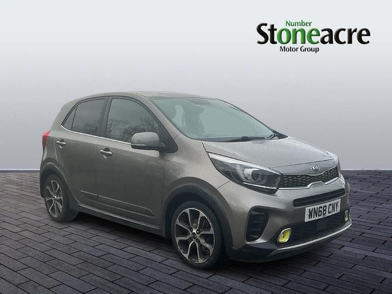 Used Kia Picanto X-Line 84 HP (61 kW) 2018 Silver Hatchback