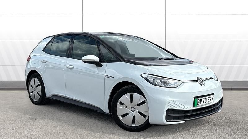 White Used 2020 VW ID.3 Pro Performance Hatchback | £12,658 (Good price) - Image 1/3