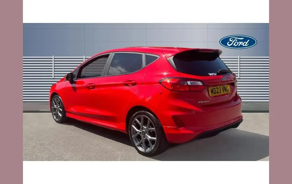 Used Ford Fiesta ST-Line 125 HP (91 kW) 2023 Red Hatchback
