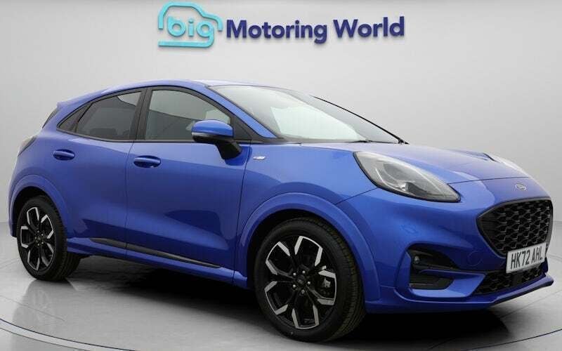 Blue Used 2022 Ford Puma ST-Line X Hatchback | £16,300 (Fair price) - Image 1/4